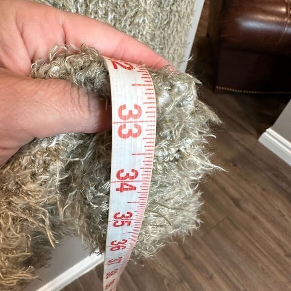 Kensie Tan Eyelash Knit Cardigan Sweater Medium - Picture 5 of 5